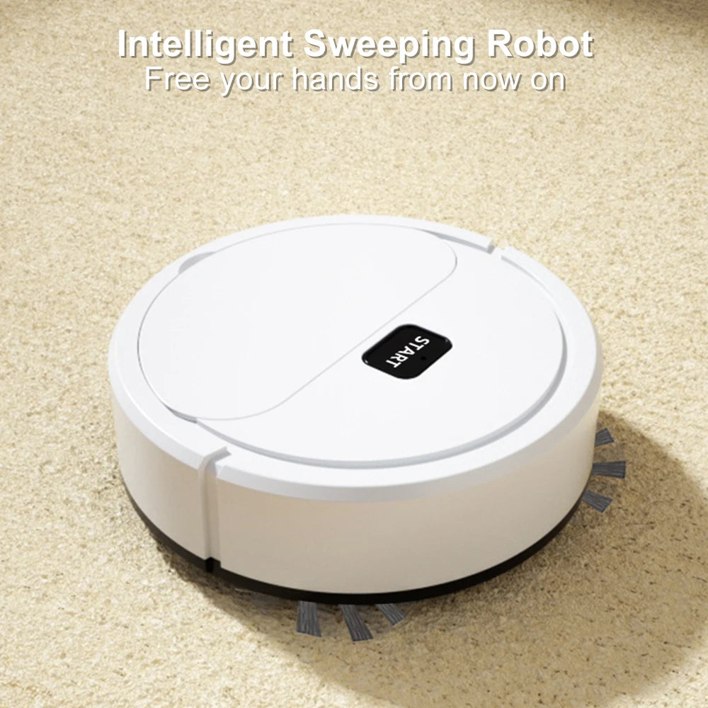 Smart 3-in-1 Mini Sweeper: Vacuum, Mop & Clean with Ease