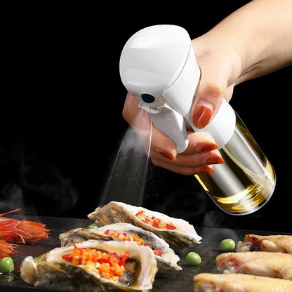 Versatile 300ml Oil Spray Bottle: Your Essential Kitchen Companion for Cooking, BBQ, Camping, and More!