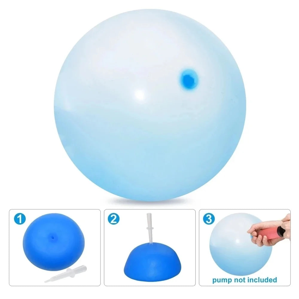 50CM Reusable Water Bubble Ball - Outdoor Fun for Kids!