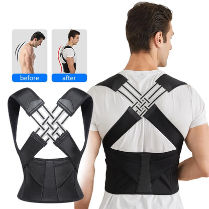 Adjustable Unisex Breathable Back Posture Corrector Brace