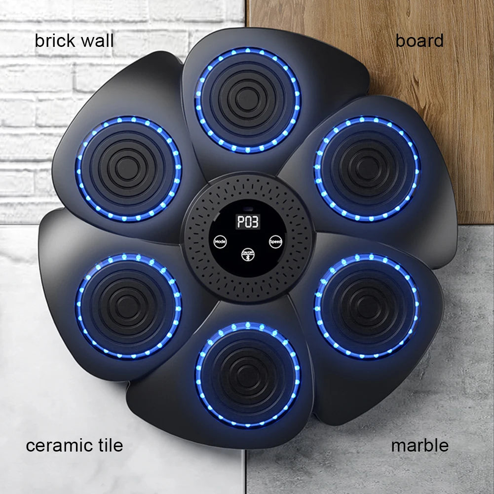 Punch to the Beat: Dynamic Smart Boxing Wall for Fitness