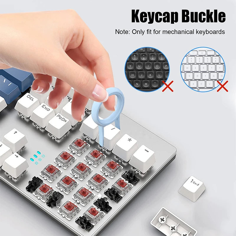 7-in-1 Keyboard and Gadget Cleaning Kit: Complete Solution for Cleaning Keyboards, Screens, Headsets, and More!
