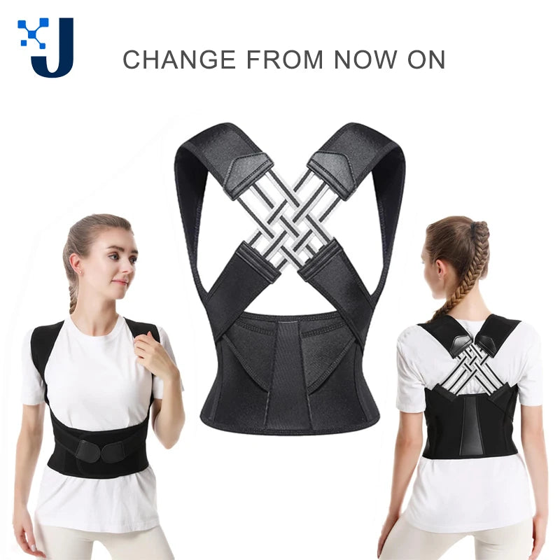 Adjustable Unisex Breathable Back Posture Corrector Brace